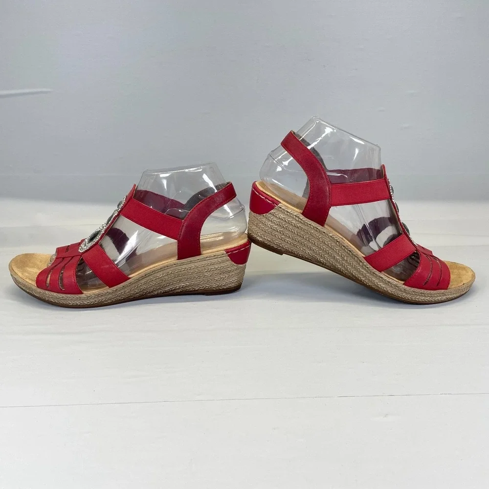 Rieker wedge sandals